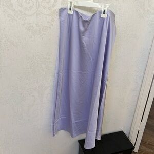 NWT JCrew gwyneth slip skirt — lavender size s
